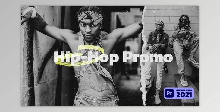 Download Hip-Hop Promo - Premiere Pro MOGRT (Videohive 31810299)
