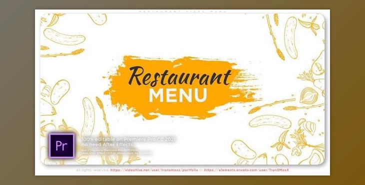 Download Restaurant Video Menu (Videohive 31756887) - PR Project