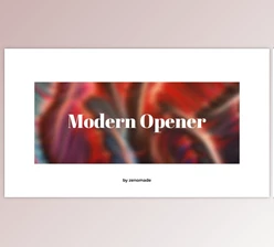 Download Modern Opener for Premiere Pro (Videohive 31697162)