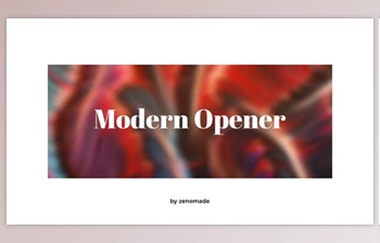 Download Modern Opener for <span class='badge badge-warning'>Premiere</span> <span class='badge badge-warning'>Pro</span> (Videohive 31697162)