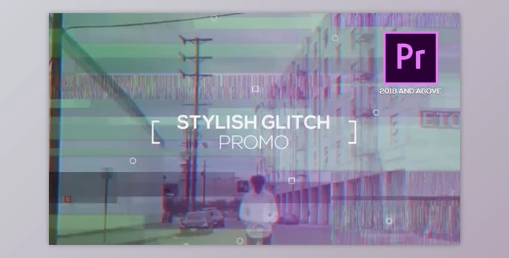 Download Stylish Glitch Opener (Videohive 22729435) - PR Project
