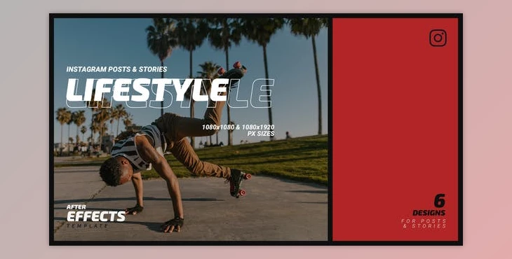 Download Lifestyle Instagram Post & Stories B78 (Videohive 32634208) - AE Project