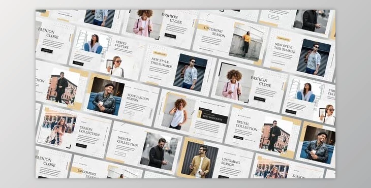 Download Fashion E-commerce Slides (Videohive 32633619) - AE Project