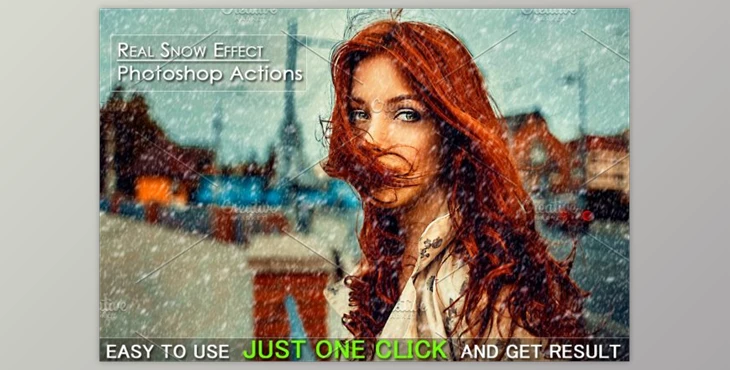 Download Real Snow Effect Photoshop Actions By KoKu Design (TXT, ATN)