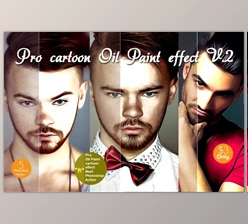 Download Pro cartoon Oil Paint effect v.2 By Vatdesign