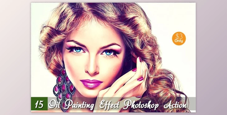 Download 15 Oil Painting Effect Photoshop Act By Vatdesign