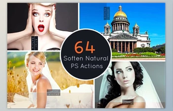 Download <span class='badge badge-warning'>64</span> Soften Natural PS Action By Pacific