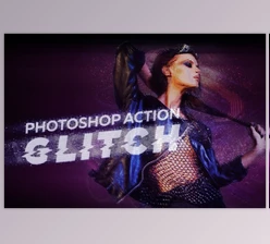 Download Glitch Effect – Photoshop Action By Willa (Atn, Abr, Txt)