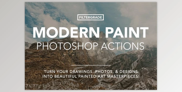 Download Modern Paint Photoshop Actions by Filtergrade