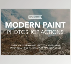 Download Modern Paint Photoshop Actions by Filtergrade