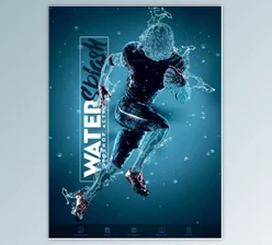 Download Water Splash Photoshop Action By amorjesu