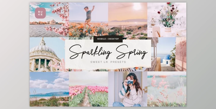 Download Sparkling Spring – 10 LR Presets By BukeShop