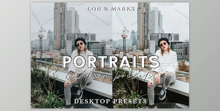 Download Modern Portraits Desktop & Mobile By Lou&Marks