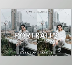 Download Modern Portraits Desktop & Mobile By Lou&Marks