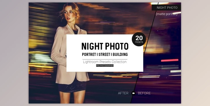 Download Night Photo Lightroom Presets By Dikarte Media (lrtemplate)