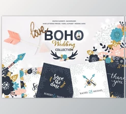 Download Boho Wedding Collection By tatiletters