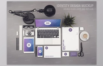 Download Identity Design Mockup Smart Objects By Twin Design (PSD)