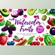 Download Watercolor Fruits Vol. 3 By Graphobia (PNG, PSD)