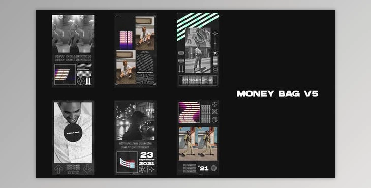 Download Money Bag V5 - Instagram Stories (Videohive 32605562) - PR Project
