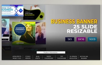 Download 25 Business <span class='badge badge-warning'>Banner</span> Ad B80 (Videohive 32651312) - AE Project