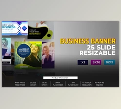 Download 25 Business Banner Ad B80 (Videohive 32651312) - AE Project