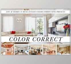Download 50 Real Estate Color Correct Presets By LOU&MARKS