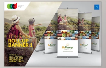 Download Tourism Roll-Up <span class='badge badge-warning'>Banner</span> 1 By Cooledition