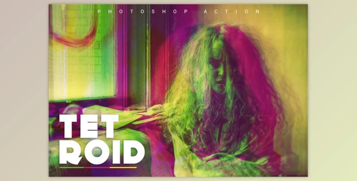 Download Tetroid Photoshop Action By ScaryClown (Atn, txt)
