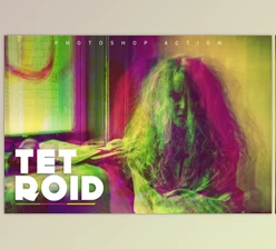 Download Tetroid Photoshop Action By ScaryClown (Atn, txt)