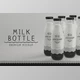 Download Milk Bottle – Premium PSD Mockup By Graxaim Mock-up