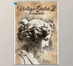 Download Vintage Sketch 2 Photoshop Action By IndWorks