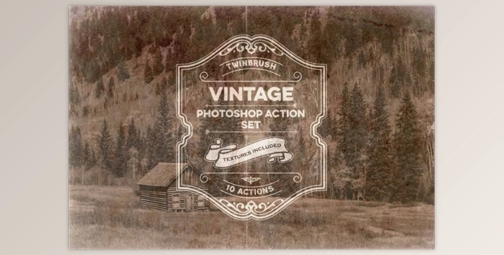 Download Vintage Effect Photoshop Action Set By Twinbrush Image Forge