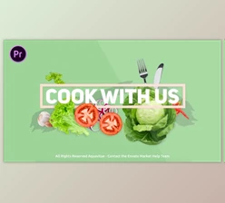 Download Cooking Show Bumper - MOGRT for Premiere Pro (Videohive 21848233)