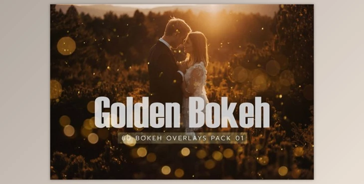 Download 60 Golden Bokeh Pack 01 lights By EpicoMedia