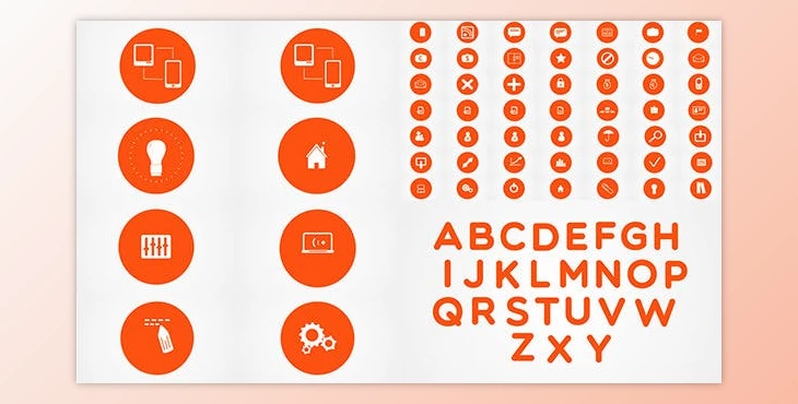 Download 70 Animated IT and Web Icons (Videohive 4261908) - AE Project