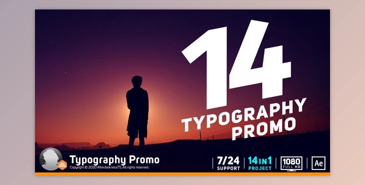 Download Typography Promo - Stomp V14 (Videohive 19359800) - AE Project