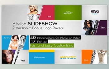 Download <span class='badge badge-warning'>Stylish</span> Slideshow (Videohive 3905595) - AE Project