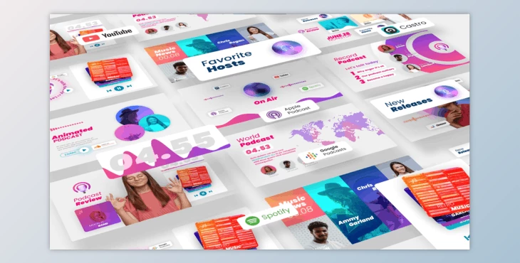Download Podcast Radio Visualizer (Videohive 32691465) - AE Project