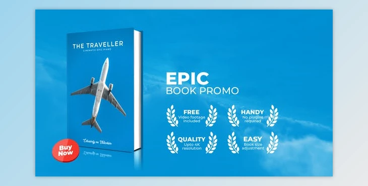 Download Epic Book Promo (Videohive 32668044) - AE Project