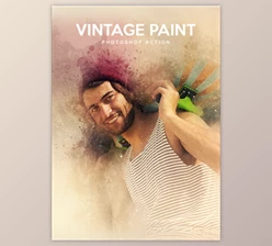 Download Vintage Paint – Photoshop Action By dgas99