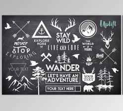 Download Wanderlust Hipster Overlays By Uplift Actions