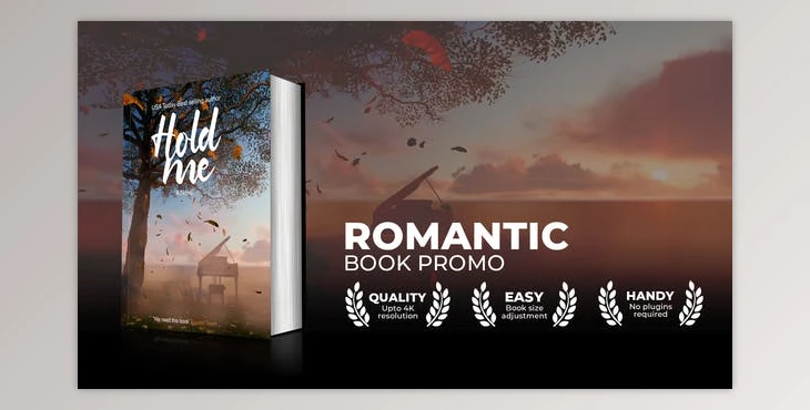 Download Romantic Book Promo (Videohive 32669481) - AE Project