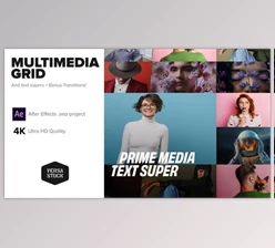 Download Multimedia Screens Grid Video (Videohive 32669184) - AE Project