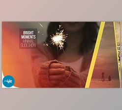 Download Bright Moments - Minimal Slideshow (Videohive 11608292) - AE Project