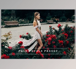 Download Pale petals – Lightroom preset By LovelyPhotoPrints