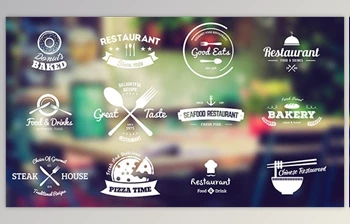 Download Restaurant And <span class='badge badge-warning'>Food</span> Shop Badges (Videohive 11096585) - AE Project