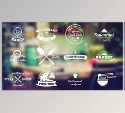 Download Restaurant And Food Shop Badges (Videohive 11096585) - AE Project