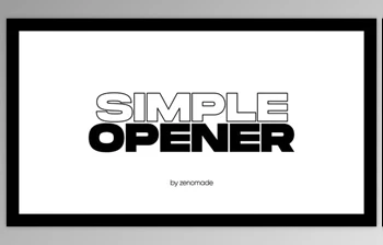Download <span class='badge badge-warning'>Simple</span> Opener (<span class='badge badge-warning'>Videohive</span> 32719128) - AE <span class='badge badge-warning'>Project</span>