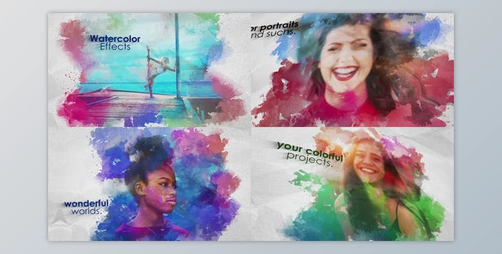 Download Watercolor Effects (Videohive 26597430) - AE Project