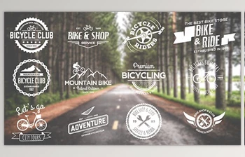 Download <span class='badge badge-warning'>Bike</span> And Bicycle Badges (Videohive 12958987) - AE Project